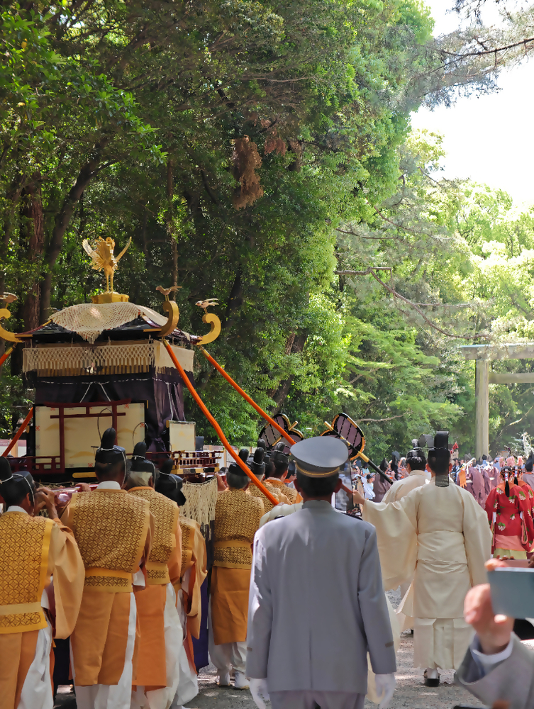 熱田神宮【神輿渡御神事】の様子