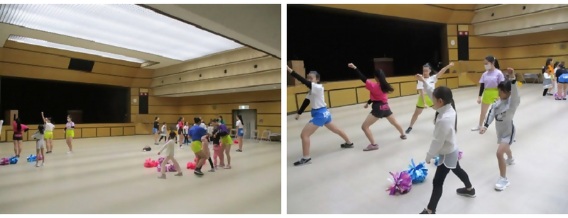 グループ別練習の様子