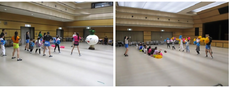 ショウちゃんも参加・グループパフォーマンス披露