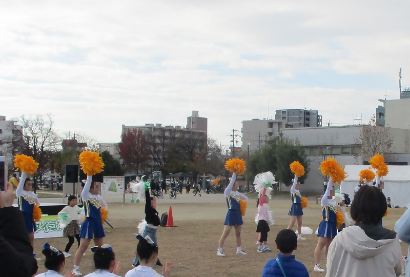 チアリーディングの画像です。