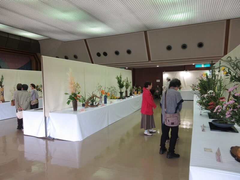 写真：2025北区秋のいけばな展2