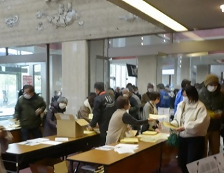 画像：ホワイエの様子