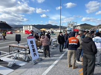 写真：消防・防災フェスタが来場者でにぎわっている様子