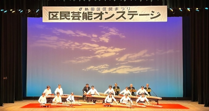 写真：筝曲の演奏