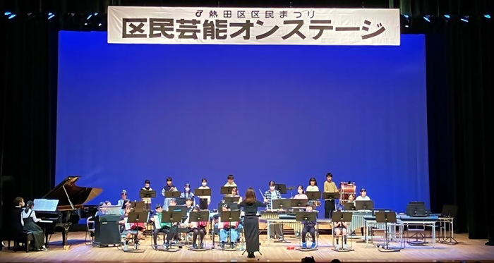 写真：器楽演奏