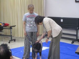 防災教室の写真