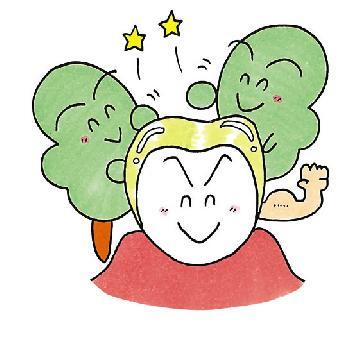 イラスト：フッ素くんの力