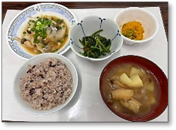 メニューの写真