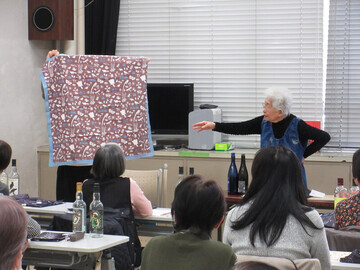 ふろしき講習会の写真その1