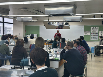 写真:座学の様子