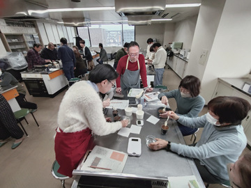写真:コーヒー飲み比べ