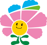 画像:北区の区の花「コスモス」のデザインマーク『キタッコ』