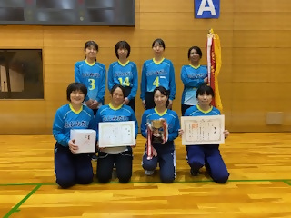 優勝チーム「ふじみだい」の写真