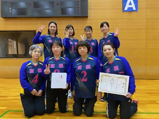 第3位のチーム「宮根」チームの写真