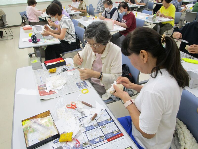 趣味の講座の様子