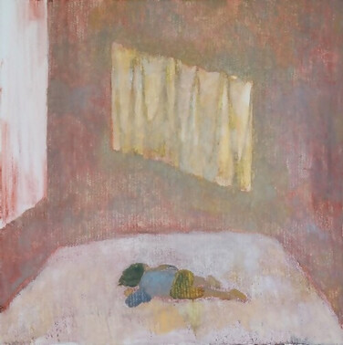 蓮沼昌宏《カーテンが映る部屋》の画像