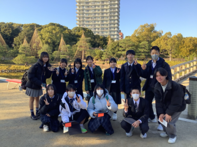 白鳥公園での集合写真