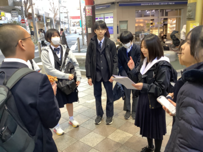 大須商店街の散策風景