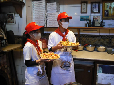 株式会社ソロピッツァナポレターナ職場体験