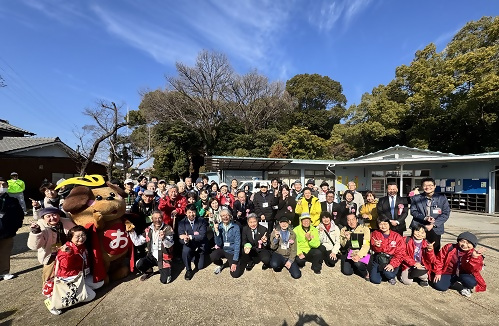 桶狭間コース開設式典の様子