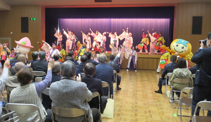 合同演舞の様子