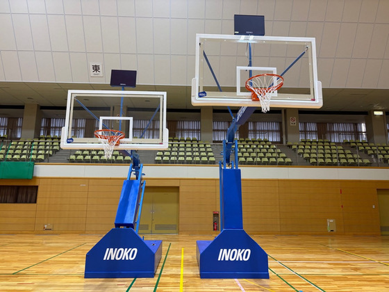 写真：中村スポーツセンターバスケットゴール