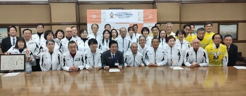 表敬訪問の様子