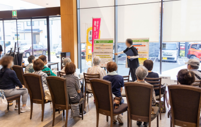 愛知トヨタ健康チェックイベントの様子