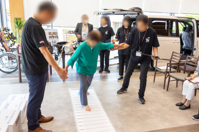 愛知トヨタ健康イベントの様子