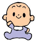 赤ちゃんのイラスト