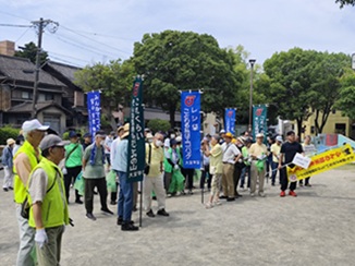 画像:開会セレモニーの様子