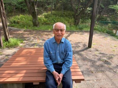 写真：青木さんインタビュー風景