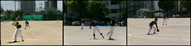 男子ソフトボール大会の大会風景2