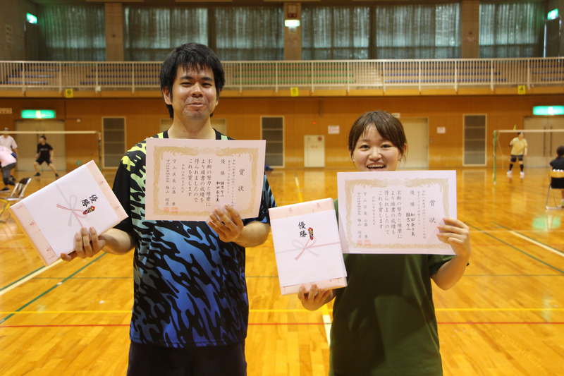 写真　男子初級　優勝