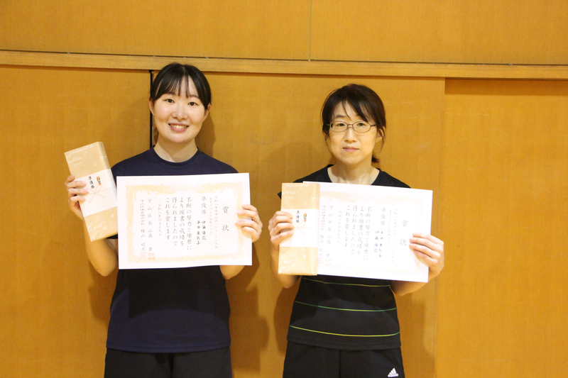 写真　女子初級　準優勝