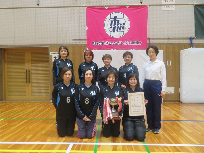 写真：優勝風の皆さん