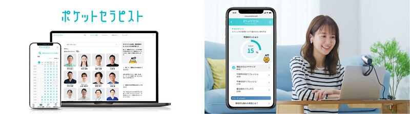 ポケットセラピスト（提供：株式会社バックテック）の事業の概要