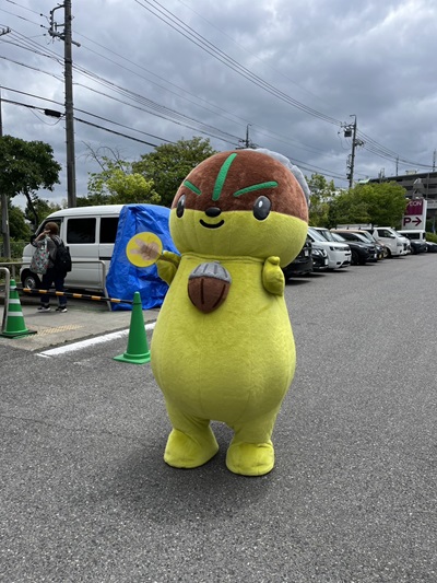 イオン駐車場のモリスちゃんの写真