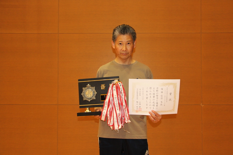 写真 男子マスターズ優勝者