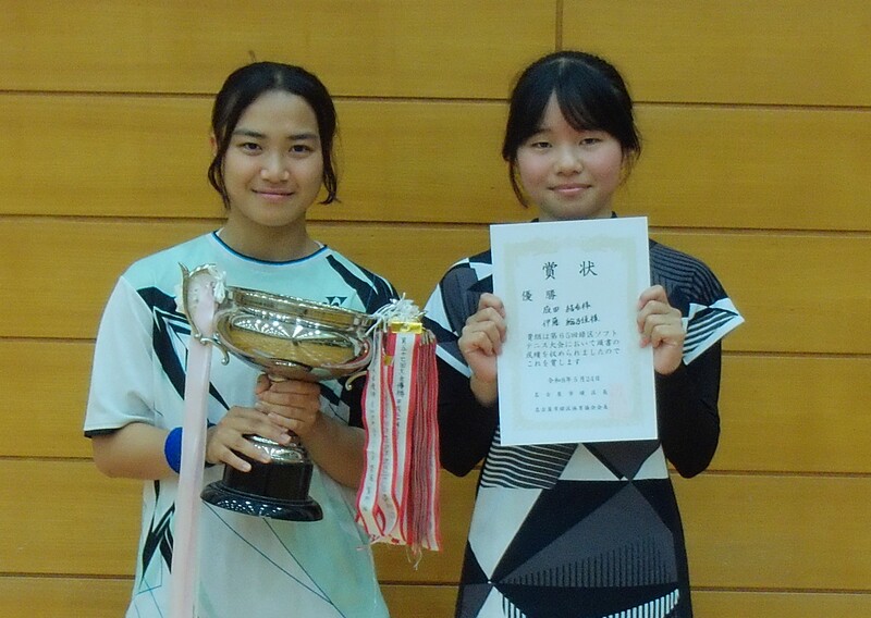 優勝者の写真