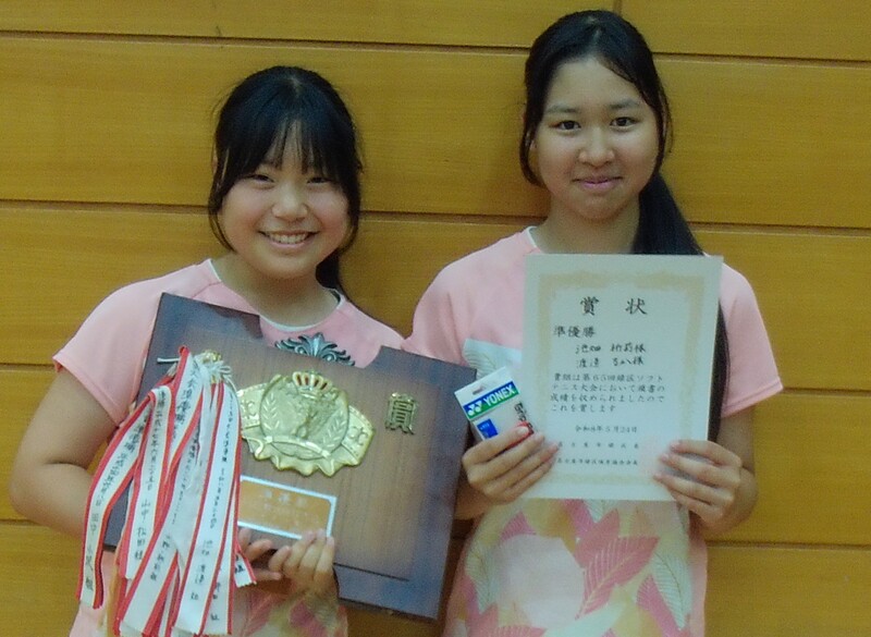 準優勝者の写真