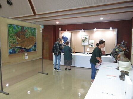 令和7年度北区美術展の様子