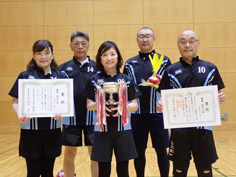 写真:混合の部 優勝 香流ミーティア