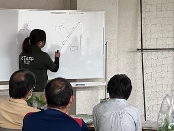 写真：緑のカーテンづくり講習会2