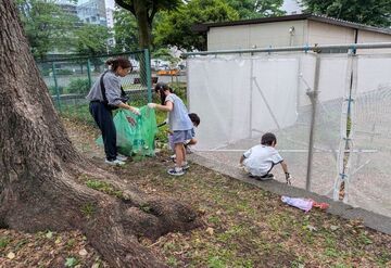 名城学区の清掃活動の写真