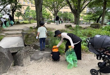 御園学区の清掃活動写真