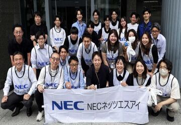 NECネッツエスアイ株式会社の清掃活動の写真
