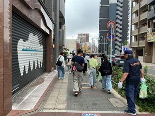 橘学区の清掃活動写真