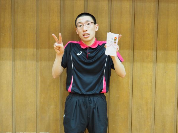 一般男子の部優勝者
