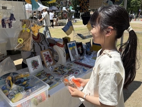 ウクライナブースの写真(2026年5月)